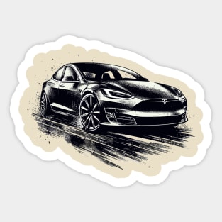 Tesla Model S Sticker